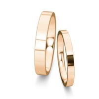 Trouwringen Infinity in 14K roségoud