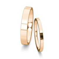 Trouwringen Infinity in 14K roségoud