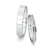 Trouwringen Infinity met diamanten 0,29ct